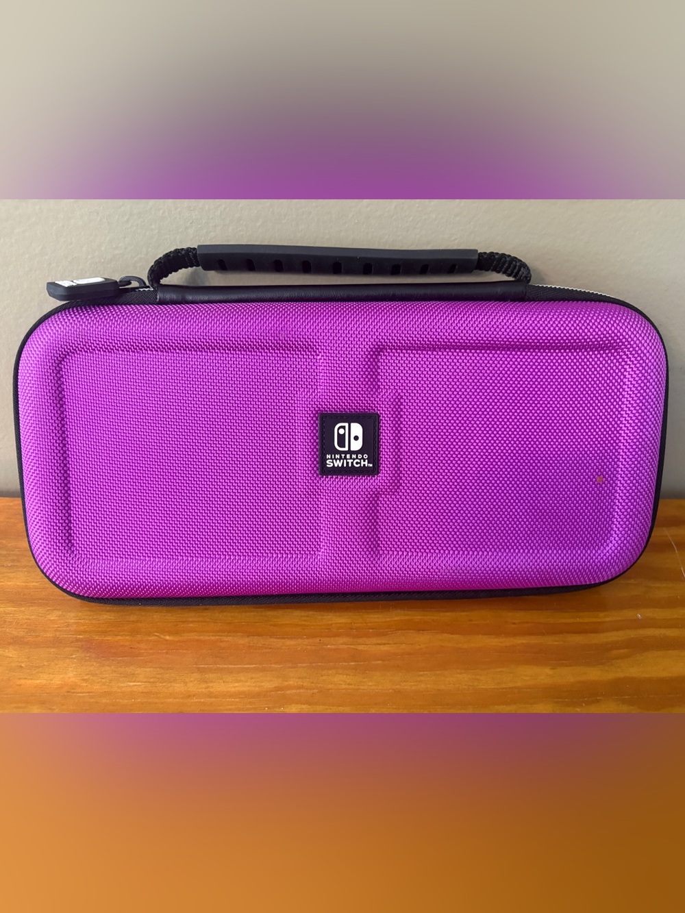 Nintendo Switch Purple Game Carrying Deluxe Case